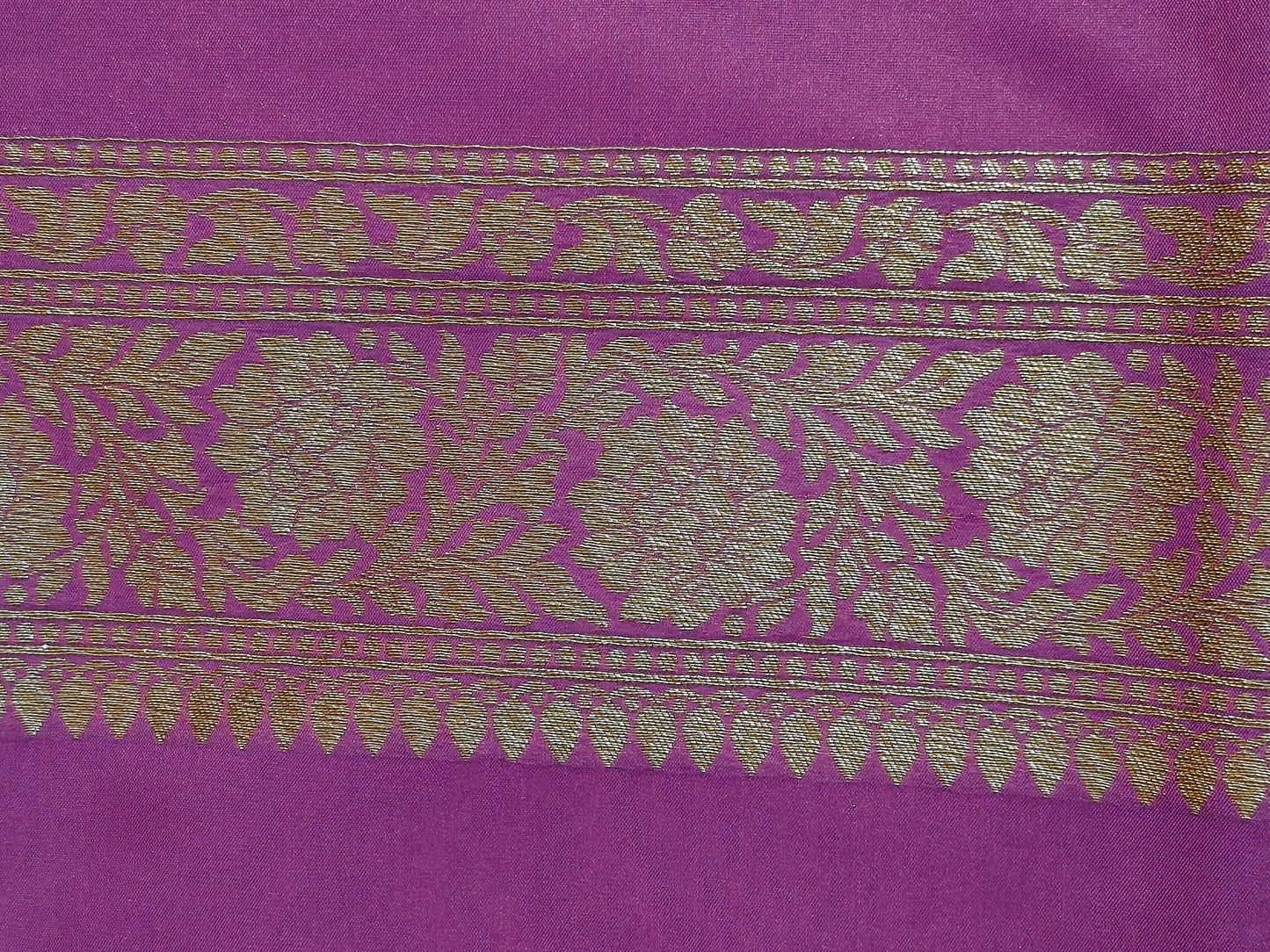 Banarasi Silk Brocade Antique Zari Saree Wine Shade AZ003  75% Discount